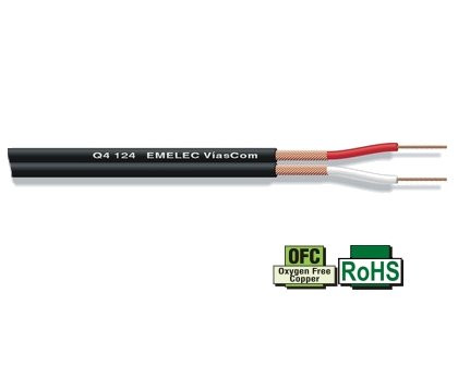 [Q4121EME] Cable audio paraledo 2x0,25mm2 apantallado. Mod. AUP2024536