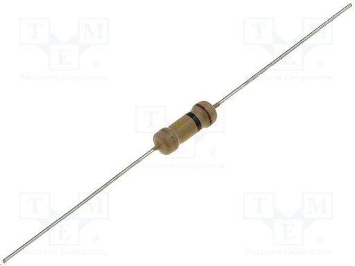 [R1W39K] Resistencia de carbón THT 39k 1W Ø3,2x9mm. Mod. R1W39K