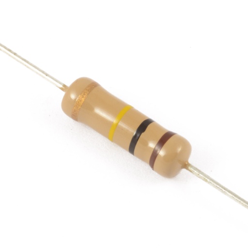 [CF2WS100R] Resistencia de carbón 2W 100 ohm. Mod. R2W100