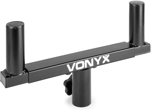 [WMS03] Soporte altavoz doble 2 x 35mm para trípode Vonyx. Mod. WMS-03