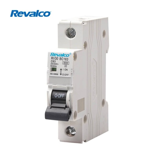 [REVMAG125CEY] MAGNETOTÉRMICOS (CURVA C) 1 POLOS 25 AMPERIOS REVALCO. MOD. REVMAG125