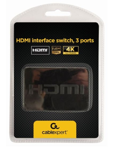 [DSWHDMI34] Adaptador switch HDMI 3E a 1S. Mod. DSW-HDMI-34