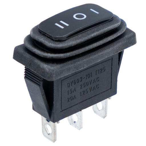 [42243PELG] Interruptor 3 posiciones estanco ON-OFF-ON. Mod. 4224-3P