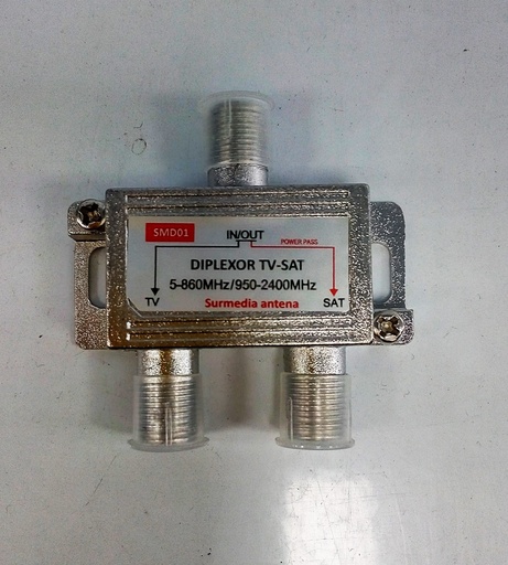 [SMD01SUR] Mezclador separador interior TV SAT-TDT. Mod. TV7000058