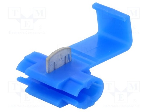 [2040157ELG] Conector enchufe rápido IDC 1,5÷2,5mm2 azul. Mod. 1093325