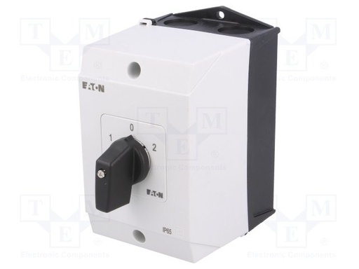 [T038401I1] Conmutador interruptor reversible 3 posiciones 20A 1-0-2. Mod. T0-3-8401/I1