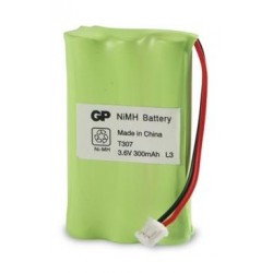 [T307GEN] Batería recargable 30AAAAH3BMX NI-MH 3.6V 300mAh. Mod. T307