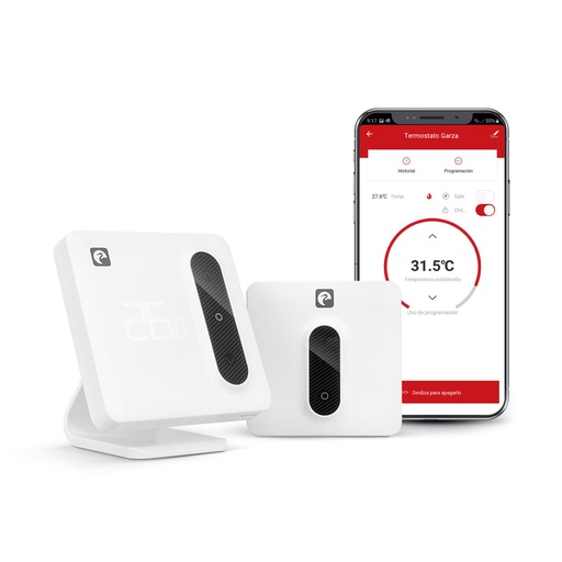 [401367GAR] Termostato Wifi Smart para calderas y calefacción Garza. Mod. ASPEN