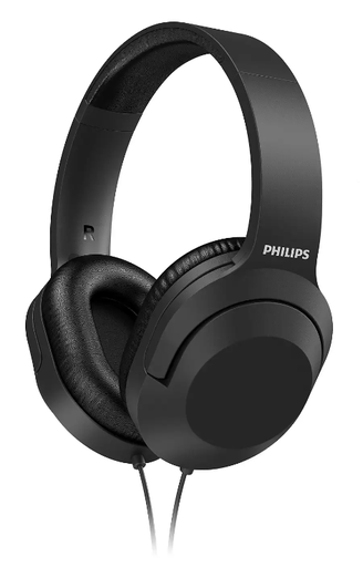 [TAH2005BK00FSK] Auricular diadema cable 2m negro Philips. Mod. TAH2005BK/00