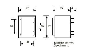 [TR4112ARI] Transformador encapsulado 12V 2.4VA. Mod. TR4112