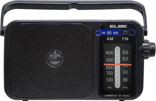 [RF942] Radio sobremesa AM FM analógica ELBE. Mod. RF 942