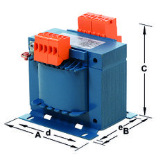 [QIL100] Transformador piscina 100VA IP00 230/12V. Mod. TRA23012100P