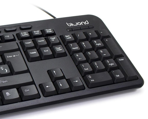 [TU2XENU] Teclado Multimedia USB  Biwond. Mod. TU2X