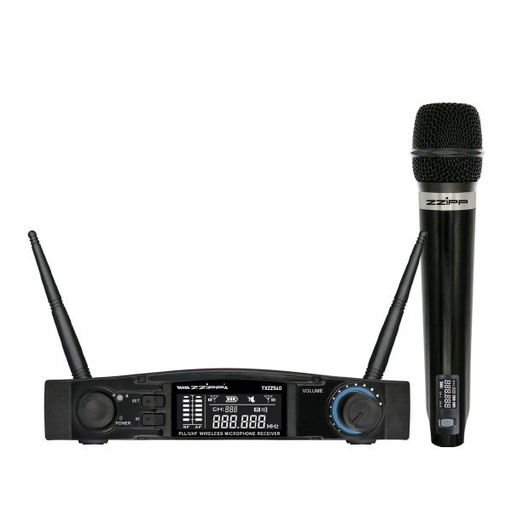 [TXZZ540ZZI] Kit micrófono inalámbrico de 48 canales UHF ZZIPP. Mod. TXZZ540