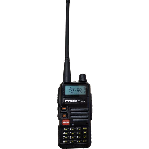 [UV5RE] WALKIE DOBLE BANDA UHF/VHF CON RADIO COMERCIAL DE FM KOMBIX. Mod. UV-5R
