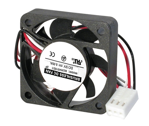 [VEN027ELM] Ventilador cojinete de fricción 12VDC 40x40x10. Mod. VEN027