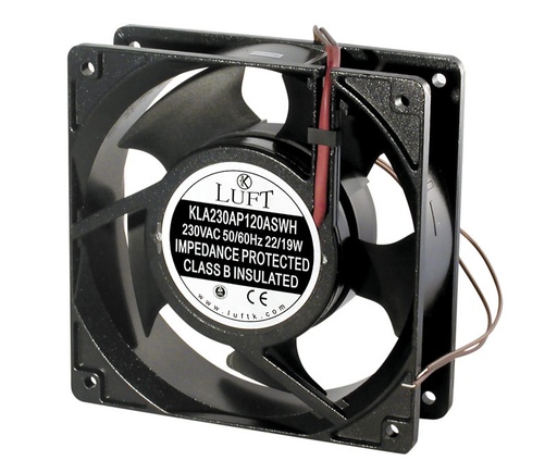 [VEN032ELM] Ventilador cojinete de fricción 230VAC 120x120x38mm. Mod. VEN032