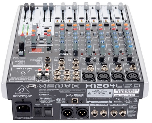 [X1204USBADA] Mesa mezcla Behringer Xenyx. Mod. X1204 USB