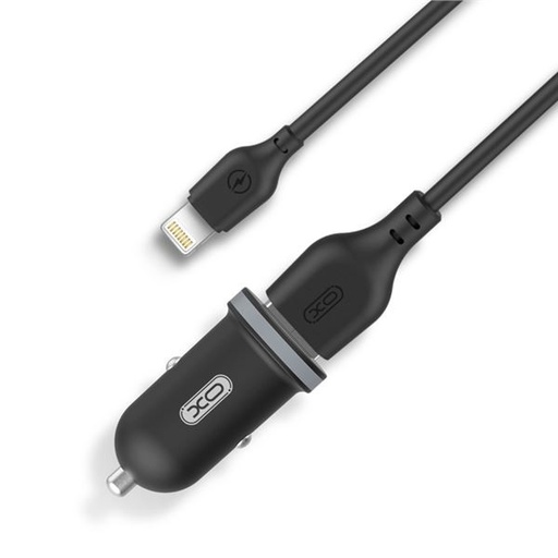 [XOTZ08LG] PACK CARGADOR MECHERO 2.1A + CABLE TIPO LIGHTNING XO. Mod. XOTZ08LG