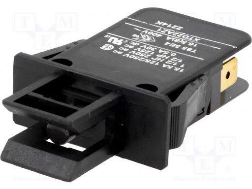 [XTD22AZ1TME] Interruptor de puerta 2 Posiciones DPST-NO 16A/400VCA. Mod. XTD22AZ1