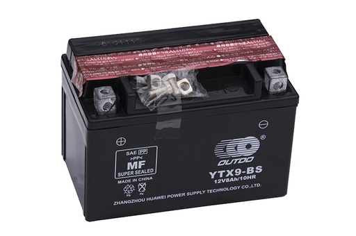 [YTX9BSOUTTEM] Batería moto 12V 8Ah MF OUTDO. Mod. YTX9BSOUT