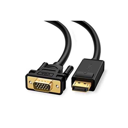 [ZDP032ENU] Conexión DisplayPort macho a VGA macho 2 metros. Mod. ZDP032
