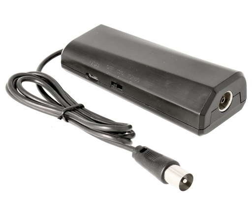 [ACTV145ELM] Amplificador interior de antena TV 1E:1S caravana casa. Mod. ACTV145