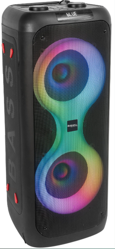 [COLUMBA700] Altavoz activo autónomo bluetooth 2 x 8" 700W Ibiza Sound. Mod. COLUMBA700