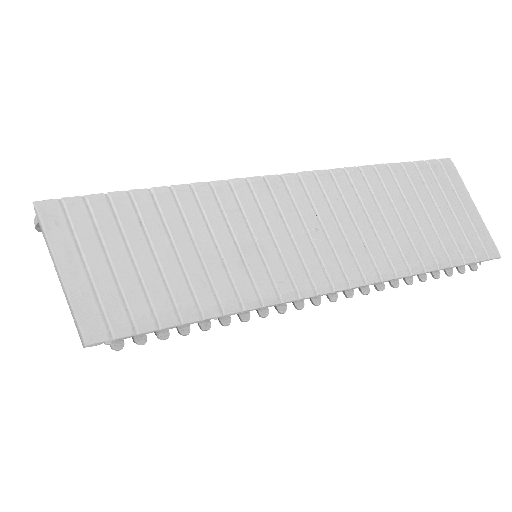 [ASM012B] Tapa ciega cubre módulos blanca 12 módulos. Mod. ASM012B