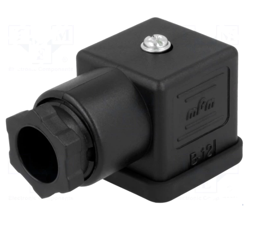[MX1210230377TME] Conector electroválvula tipo A 18mm 4 pin Molex. Mod. MX-1210230377