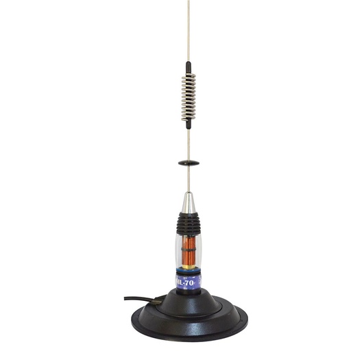 [ML70PIH] Antena móvil de CB con base magnética 200W 70cm PNI. Mod. ML-70