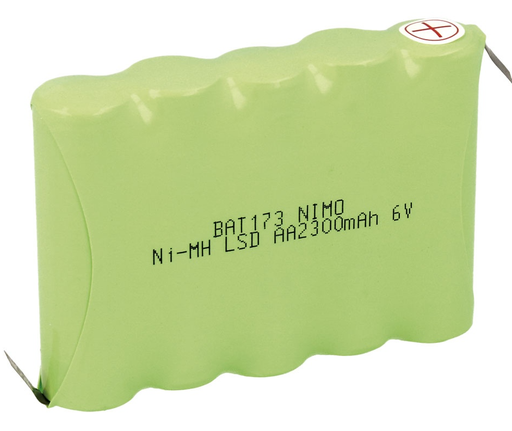[BAT173] Pack de baterías 6V/2300mAh NI-MH. Mod. BAT173