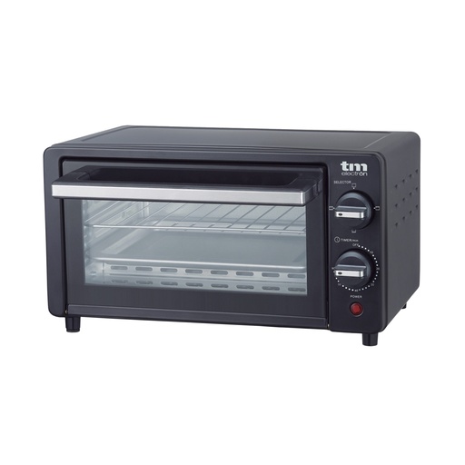 [TMPHO001BKTME] Mini horno tostador negro 10l 800W. Mod. TMPHO001BK