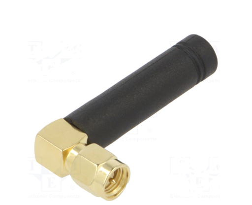 [0B24WC884GSMA] Antena 2G 3G 4G GSM 2,7dBi SMA macho 44mm. Mod. 0B24C884GSMA