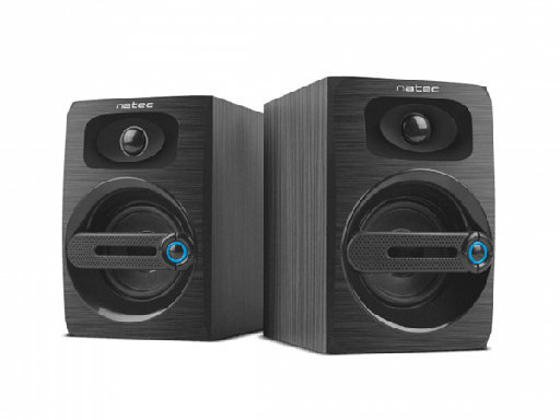 [NGL1641DMI] Altavoces ordenador 2.0 6W RMS negro NATEC. Mod. NGL-1641