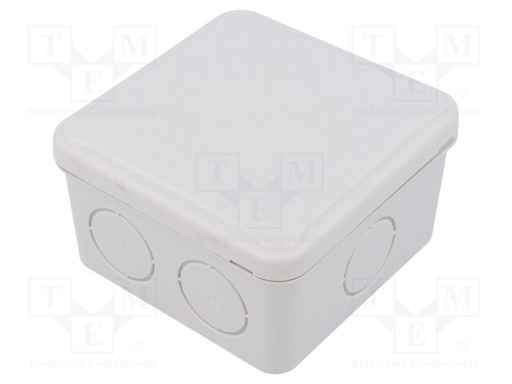 [IDECAJESTSC8080] Caja estanca sin conos 84x84x50 IDE. Mod. EX088