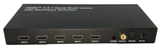 [0348ELG] Muti-Viewer HDMI 4x1 con audio. Mod. 0348