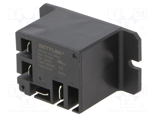 [AZ22801AT240AF] Relé electromagnético 230VAC 30A NO. Mod. AZ2280-1AT-240AF