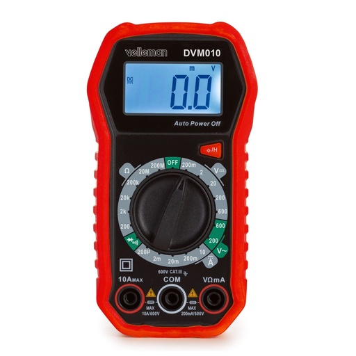 [DVM010] Multímetro digital compacto catIII. Mod. DVM010