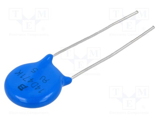 [MOV14D471K] Varistor THT 300VAC 385VDC 470V 4.5KA. Mod. MOV14D471K