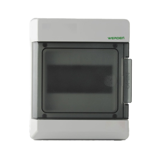 [WE2322DAY] Caja de superficie estanca 6 elementos IP65 200x165x100mm. Mod. WE-2322